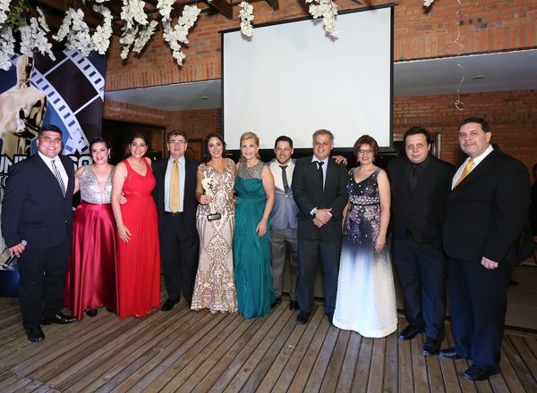 Radiante gala de fin de año