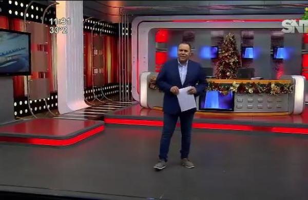 Monólogo de Jorge Esteche en el SNT Deportes - SNT