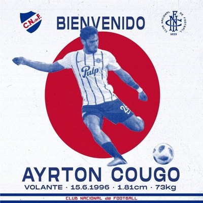 Ayrton Cougo, nuevo refuerzo de Nacional