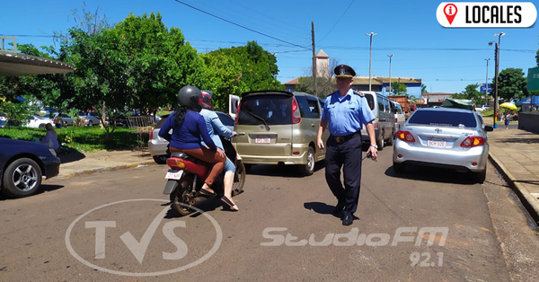Agentes de Tránsito de Encarnación garantizan seguridad en año nuevo