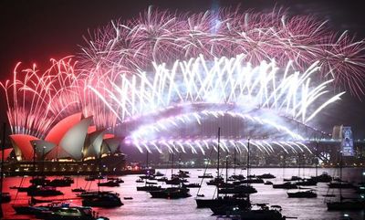 Sídney comenzó las celebraciones de Año Nuevo en el mundo