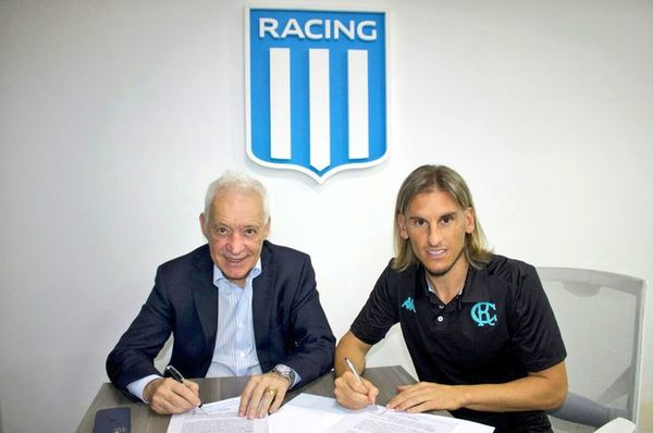 Racing presenta a Beccacece - Fútbol - ABC Color