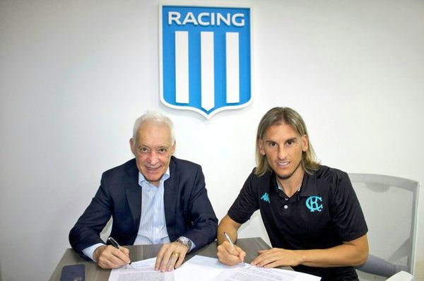 Racing presenta a Beccacece  - Fútbol - ABC Color