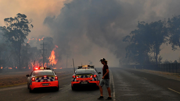 Pareja en los incendios de Australia: "Es como un escenario de guerra" » Ñanduti