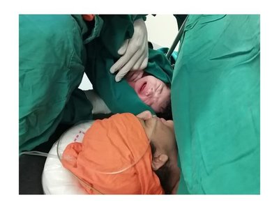 Los primeros bebés del año en la Cruz Roja y en Itauguá
