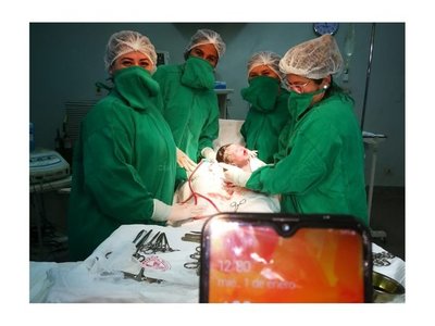 Una niña fue protagonista del primer nacimiento del 2020