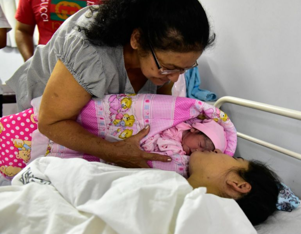 Alessa, la primera beba del 2020