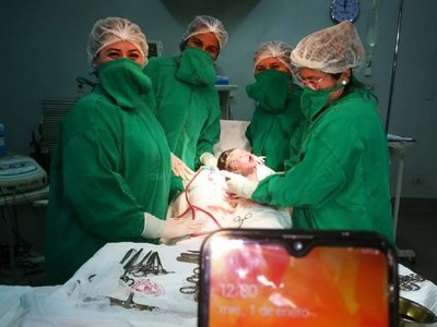 Una niña fue protagonista del primer nacimiento del 2020