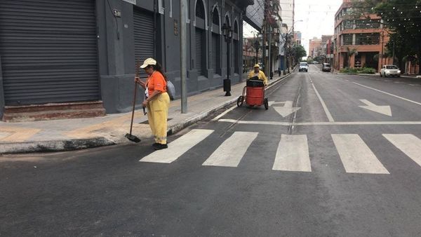 Recogieron más de 930 mil kilos de basuras del centro de Asunción - ADN Paraguayo