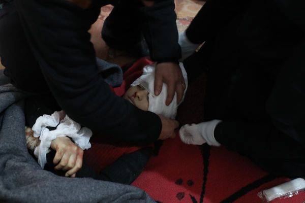 Ocho civiles, entre ellos niños, muertos por disparos del régimen sirio