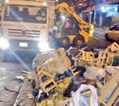 Fiestas de fin de año dejó 931.347 kilos de basura - Paraguay.com