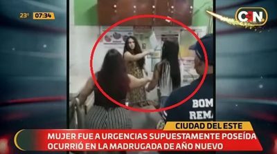 Mujer causa destrozos en Hospital de Ciudad del Este