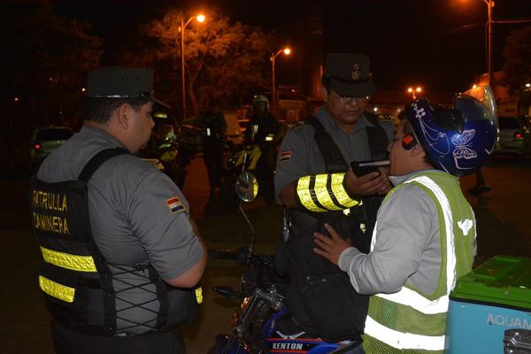 Caminera retuvo a casi 950 borrachos al volante - ADN Paraguayo