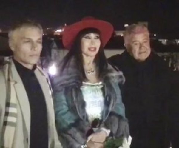 Moria Casán dio había sido el “sí, quiero”