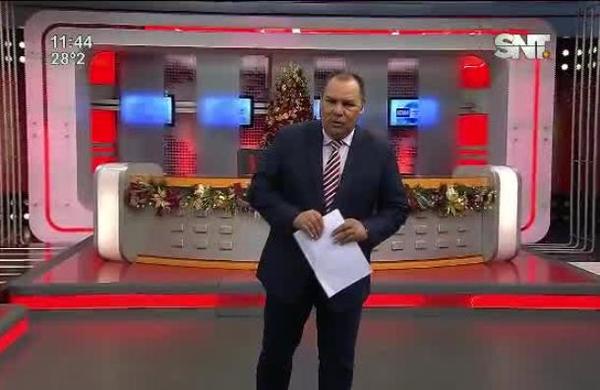 Monólogo de Jorge Esteche en el SNT Deportes - SNT