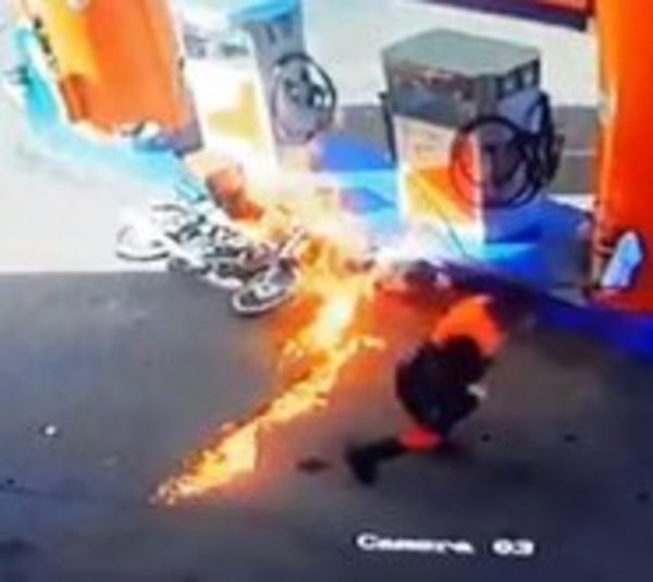 Apagá tu motor cuando cargás combustible - Paraguay.com