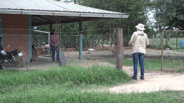 Senepa impulsa minga ambiental contra dengue en Barrio Amistad de Filadelfia