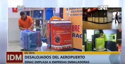 Dinac emplaza a empresas para que abandonen el aeropuerto