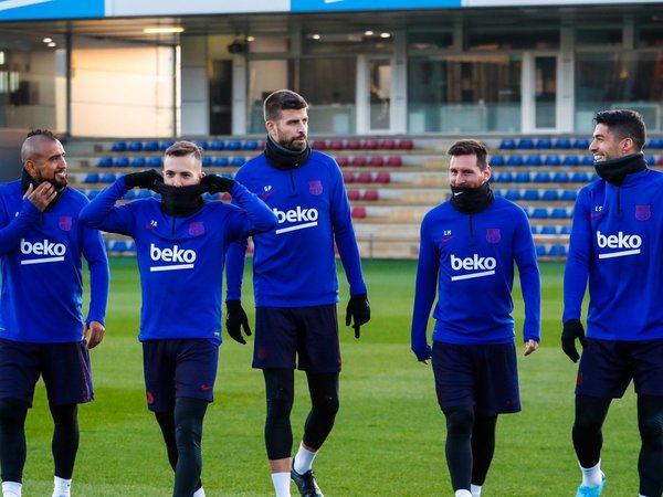 Messi, Suárez y Vidal se incorporan a los entrenamientos