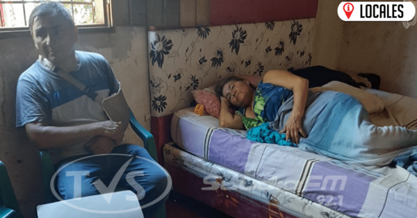 Una pareja con problemas de salud, apelan a la solidaridad de los encarnacenos Una pareja con problemas de salud, apelan a la solidaridad de los encarnacenos