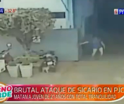 Joven fue acribillado por sicario en Pedro Juan