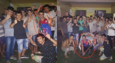 HOY / Festejo de año nuevo en la cárcel: reo posó con su arma y desató requisa