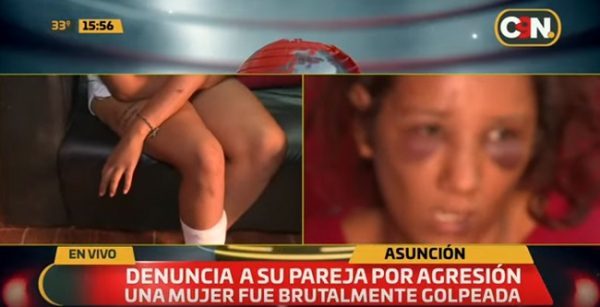 Mujer denuncia ser víctima de golpes de su pareja