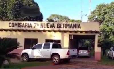 Rescatan a reo baleando la Comisaría de Nueva Germania » Ñanduti