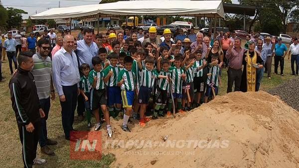 ACTO DE PALADA INICIAL PARA EL GRAN POLIDEPORTIVO DE FRAM