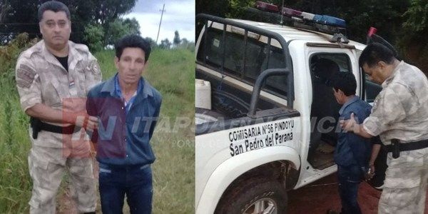 SAN PEDRO DEL PNA: APREHENDEN A SUPUESTO DEL FEMINICIDIO DEL Bº ITANGU´A