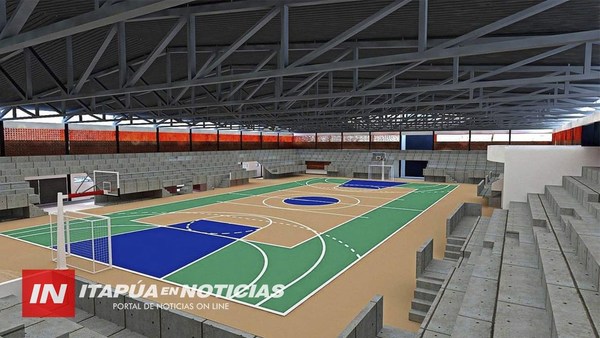 POLIDEPORTIVO DE CAP. MEZA CULMINARÁ ESTE PRÓXIMO ENERO.