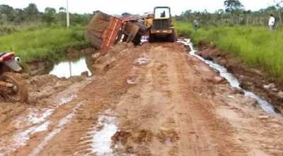 Pobladores de Puentesiño cerrarán la ruta V para exigir caminos asfaltados