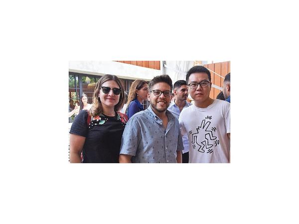 Divertida celebración de la firma Huawei