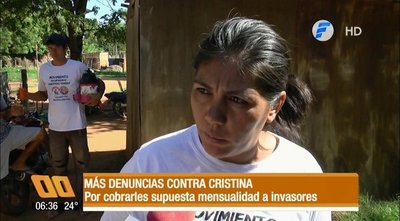 Líder de asentamiento se presentó a las autoridades