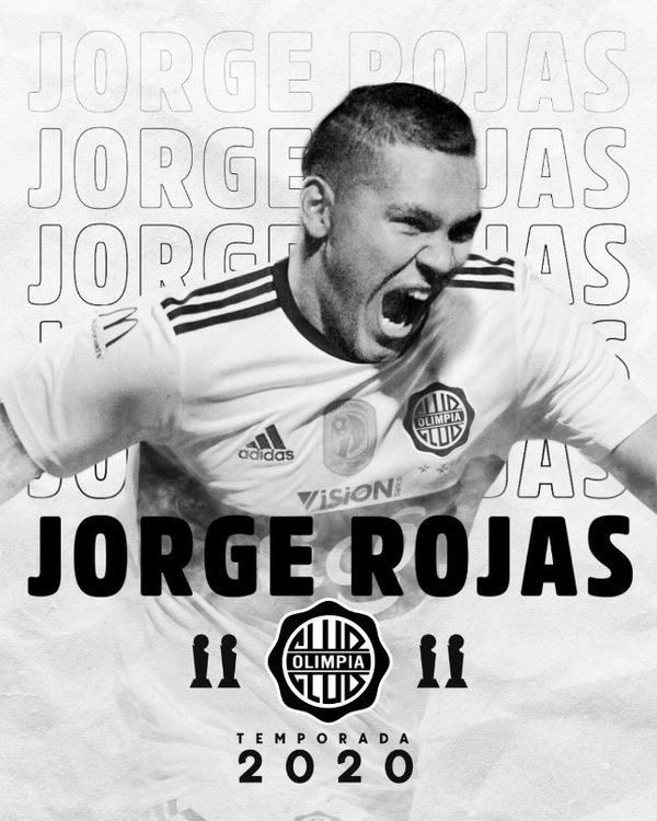 Jorge Rojas es nuevo jugador de Olimpia | .::Agencia IP::.