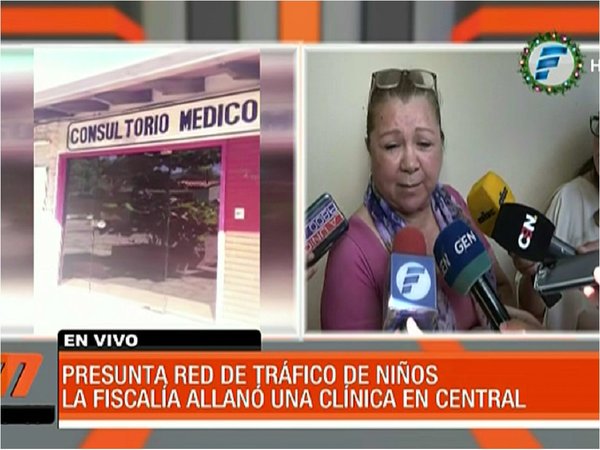 Dueña de clínica alega "malentendido" en supuesto tráfico de niños