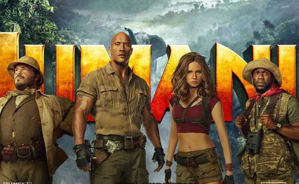 Jumanji llega al cine de la mano de Pizza Hut