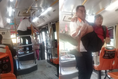¡Por más como él! El bondadoso gesto de un chofer con un pasajero enfermo