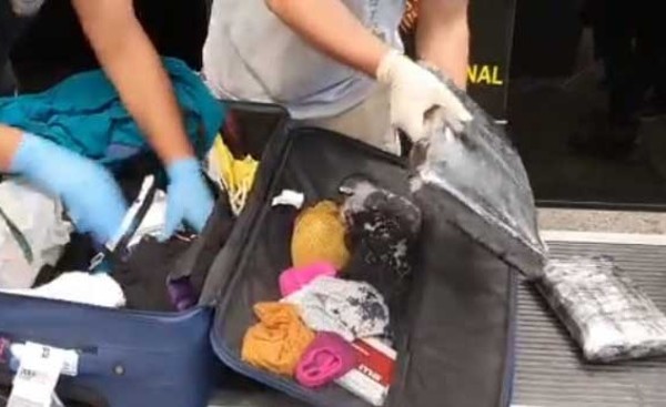 Mujer detenida con 8kg de cocaína antes de viajar a España