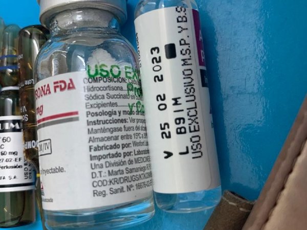 Hallan medicamentos de uso exclusivo del IPS y del MSP en clínica allanada