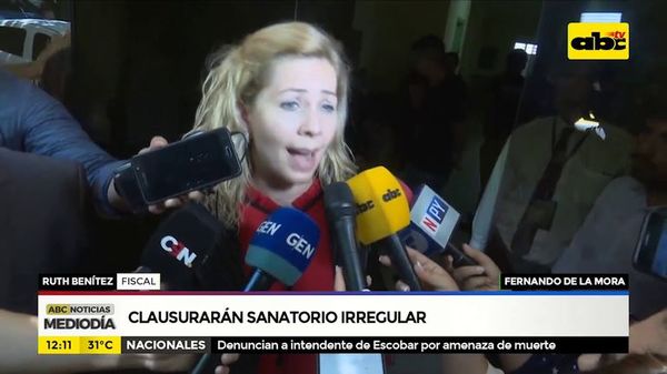 Clausurarán sanatorio irregular - ABC Noticias - ABC Color