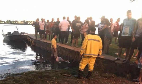 Hombre se ahoga en el Lago Itaipú