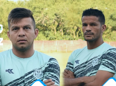Candia y Báez son presentados como refuerzos de Guaireña