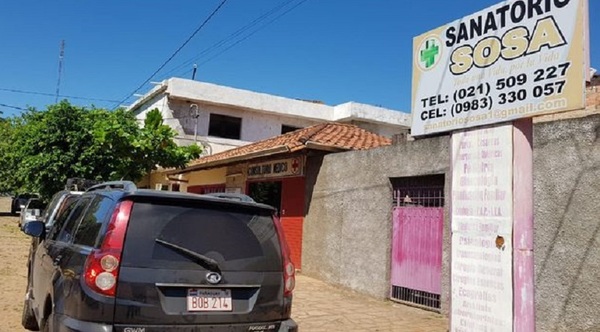 Salud Pública ordena cierre Sanatorio allanado en Fernando de la Mora