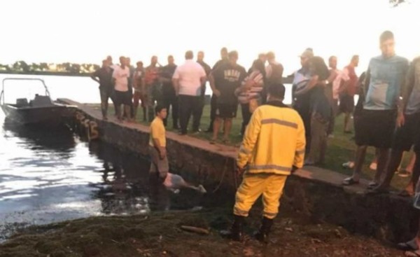 Ahogado en el Náutico de la Costanera de Hernandarias