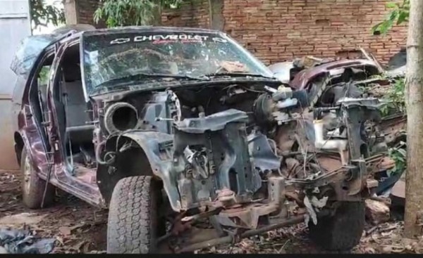 Camionetas robadas fueron recuperadas en taller