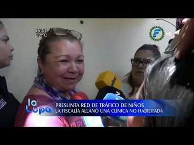 Presunta red de tráfico de niños