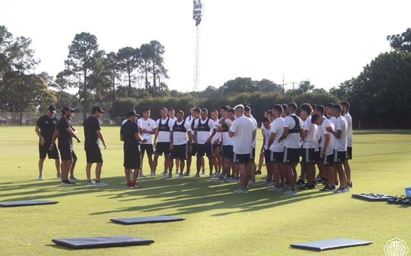 Olimpia ya trabaja en Minga Guazú