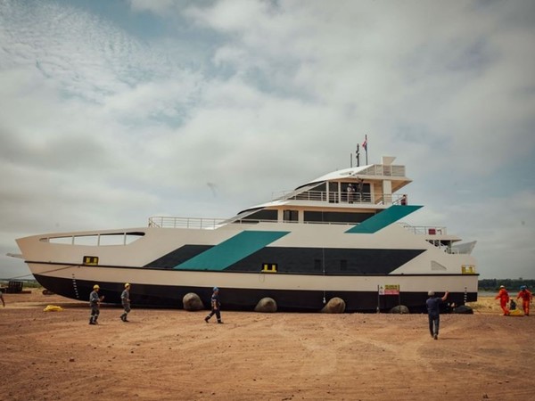 El Ferry del Chaco está listo para recibir a los pasajeros