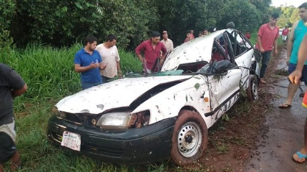 Cinco heridos tras accidente de tránsito | Noticias Paraguay